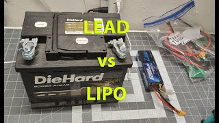 Lead Acid vs LIPO for PCB Spot Welding