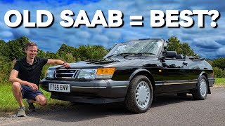 Are Old SAABs BETTER? // 900 Turbo Convertible Review