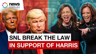 Kamala Harris's Saturday Night Live cameo at the center of major backlash