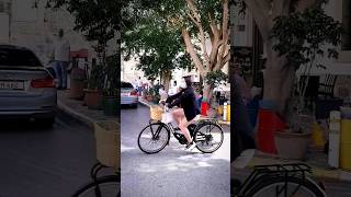 Exploring Quaint Streets: A Bike Ride Through Time 🚲☕️ #cyprus #kyrenia #cafe #bike #oldisgold