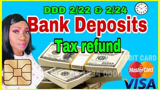 Bank ACH direct deposit Release Tax  refund 2022! 2/22 & 2/24 DDD| Chime, SBTPG, CashApp, Wellsfargo