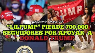 LIL PUMP PIERDE 700,000 SEGUIDORES POR APOYAR A DONALD TRUMP