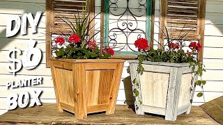 How To Build A Planter Box / DIY Raised Planter