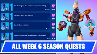 Fortnite All Week 6 Season Quests Guide | Fortnite Chapter 3 Season 2