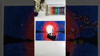 Doms Pastel Colours Review || Moonlight Painting || #shorts #fyp #art #couple