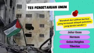 🧠Tes Pengetahuan Umum #Level9|| Coba uji pengetahuan kamu disini ❗❗❗#SISICERDAS