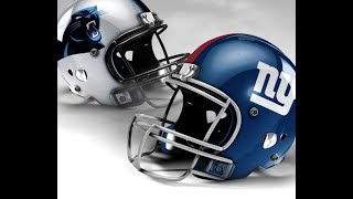 Carolina Panthers vs New York Giants Live Reaction and play by play commentary