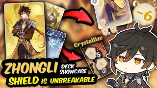 THIS Deck is UNBREAKBLE? Zhongli Geoceanid Deck Genshin TCG