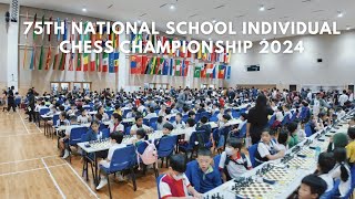 75th National School Individual Chess Championship 2024 at Overseas Family School