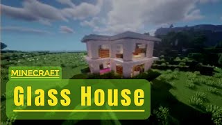 Modern House | Minecraft Glass House | Easy Build