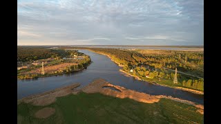 LIELUPE river in Jurmala Latvia DJI AIR 2S May 2021