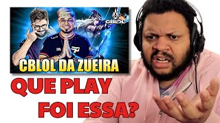 NÃO ACREDITO QUE A KEYD JOGOU ASSIM! - REACT CBLOL DA ZUEIRA