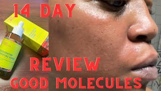 Good Molecules Discoloration serum 14 day review should you buy it?