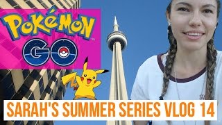 Pokemon Go Toronto Launch Party !?! | Sarah's Summer Series Vlog