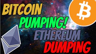 Bitcoin Pumps While Ethereum Dumps!