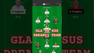 GLA vs SUS Dream11 Team #glavssus #dream11 #shorts #dream11team #dream11teamtoday