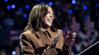 Kamala Harris's Zippered Taupe Pantsuit is the Perfect Fall Office Staple