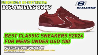 Unboxing & review on feet SKECHERS LOS ANGELES OG 85 FRESH & KEWL CLASSIC SNEAKERS SHOES 100% ASLI