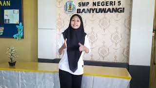 Nazwa Puan Khairani - SMPN 5 Banyuwangi , Speech Contest for "Festival Sastra 2024"