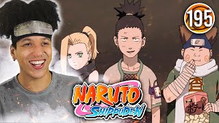 Naruto Shippuden Episode 195 REACTION & REVIEW "Team 10's Teamwork" | Anime Reaction