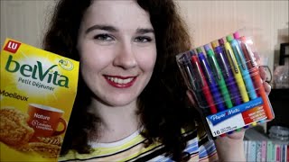 Back To School - Haul & Conseils : Fournitures, Petit Déj / Goûter