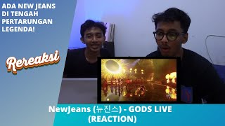 NewJeans (뉴진스) - GODS LIVE  PERFORMANCE (REACTION)