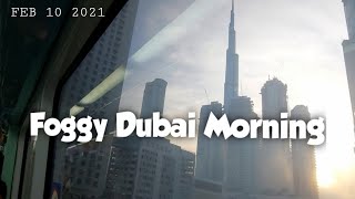 Dubai, UAE || Another foggy morning 🤩 || summer pls. don't come soon 😄