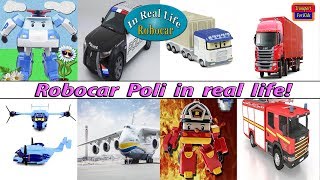 Robocar Poli in real life! Educational video for kids! New cartoons about cars 11