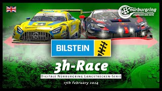 🇬🇧 LIVE: Digitale Nürburgring Langstrecken-Serie, Bilstein 3h-Race!