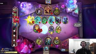 Слепой играет в hearthstone. эфир 12+1. И пусть он будет удачным