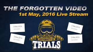 The Forgotten Video - Trials Rising Live Stream from May 2016!