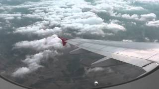 AirBerlin A320 take off at düsseldorf airport