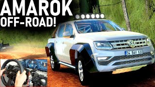 VW AMAROK İLE OFFROAD! (UÇAK ENKAZINA GİDİYORUZ) - TEHLİKELİ ÖLÜM YOLLARI  - ETS 2 TÜRK MOD T300RS