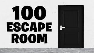 How YOU Can Complete Levels 1,2,3,4,5 in Fortnite 100 ESCAPE ROOM 🚪 by Epic Play Studio? 🧩