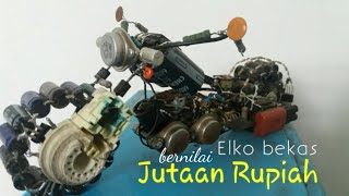 Harley davidson. Elco bekas bernilai jutaan Rupiah