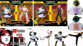 Playmates Toys 6" TMNT Vs Cobra Kai 2-Packs Available Online #shorts