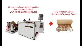 Honeycomb Paper Making Machine Manufacturer