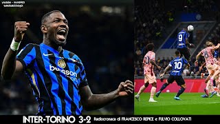 INTER-TORINO 3-2 - Radiocronaca di Francesco Repice e Fulvio Collovati (5/10/2024) Rai Radio 1