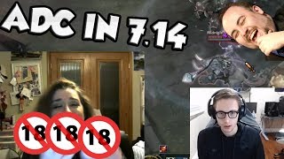 ADC in 7.14 | Rakan Baron Steal in LPL | Girl Shows D*ldo on Stream  - LoL Funny Stream Moments #190