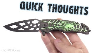 Tac-Force Speedster Spider Web folding knife TF-653