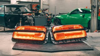 Building B Is For Build 240z Tail Lights | (Part 2 | Carbon Fiber Accents) (4K)