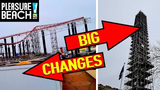 HUGE UPDATES at Blackpool Pleasure Beach - 9th November 2024