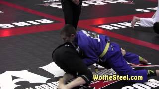 Wolfie Steel vs Dakota   Expert Teen Gi Finals under 119 lbs   NAGA Midwest NOV 2012