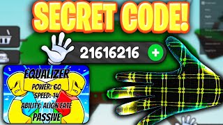 Slap Battles SECRET ADMIN Codes! *NEW FREE GLOVE*