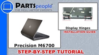 Dell Precision M6700 (P22F001) Display Hinges How-To Video Tutorial