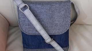 خياطه حقيبه كتف للبنات♥️🥰👍Girls' shoulder bag