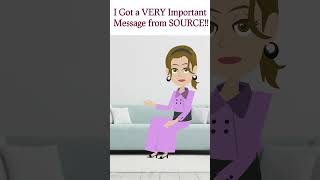 I Got a VERY Important Message from SOURCE #shorts# #animatedabrahamhicks