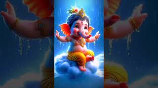 ॐ गन गणेशाय नमः|| very cute bappa to be happy with face || #ganeshchaturthi #ytshortsindia #shorts