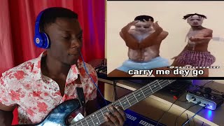 carry me dey go bass cover 🔥 🔥