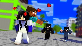 Herobrine is captured but Sadako saves him Minecraft Animation